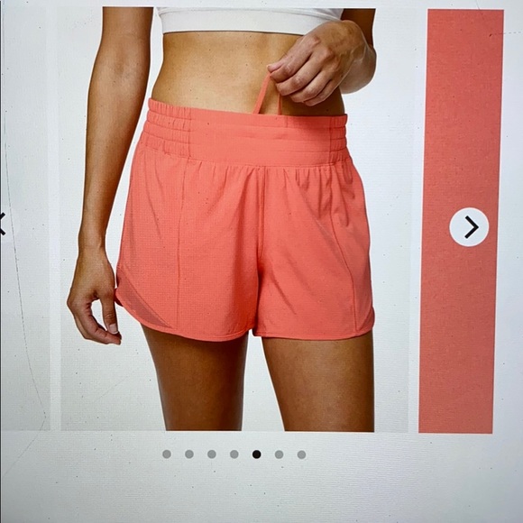 🍑Hotty Hot short NWT HR Light Coral sz 6 4" 🍑 - Picture 4 of 5